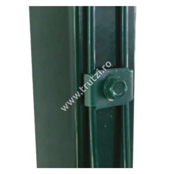92611 Griebtuvas KRAŠTŲJŲ PLOKŠČIŲ PRIJUNGIMUI M6.3X25MM, ŽALIA RAL 6005 - Image 3