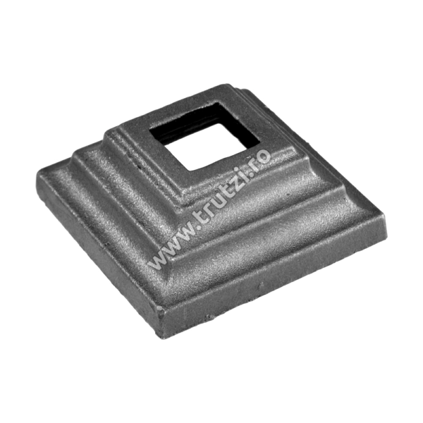 4480040 LIJUOTAS maskavimo elemento skylė 40x40mm, aukštis 40mm, aukštis 102x102mm