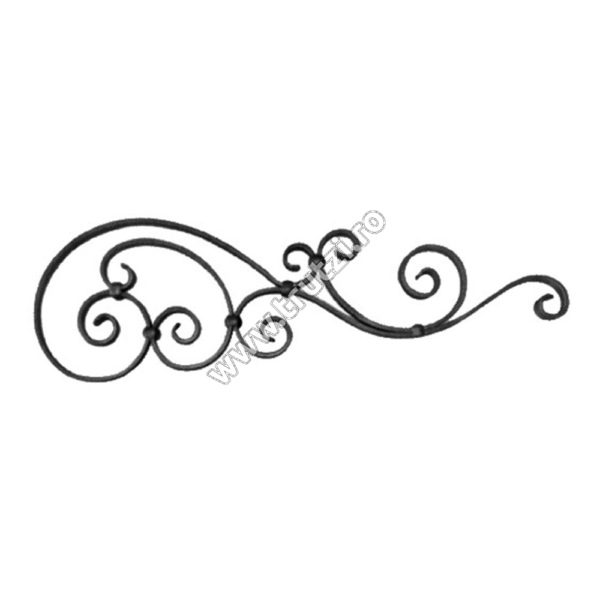 14021 VIRŠUTINIS DURŲ ELEMENTAS 16X8MM, AŠ 300MM, L 1000MM
