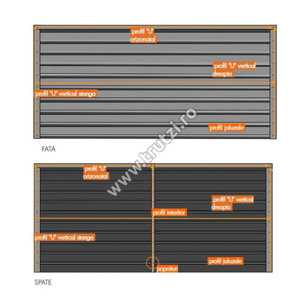 2932382 STIPRINAMO PROFILIŲ KILIMAS BGM, RAUDONAS RAL 3011 - Image 3